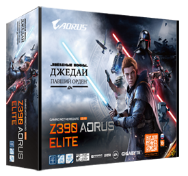 Gigabyte дарит покупателям плат Z390 Aorus Elite и видеокарт GeForce RTX 2070 Super Gaming OC 3X 8G ограниченных серий игру «Звездные войны. Джедаи: Павший Орден» - 1 Gigabyte дарит покупателям плат Z390 Aorus Elite и видеокарт GeForce RTX 2070 Super Gaming OC 3X 8G ограниченных серий игру «Звездные войны. Джедаи: Павший Орден»