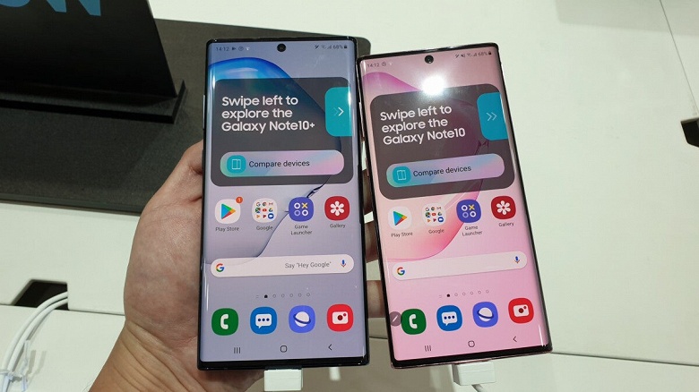 Samsung Galaxy Note10 обновится до Android 10 совсем нескоро