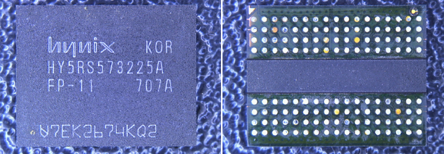 Изучаем сборку микросхемы оперативной памяти на примере Hynix GDDR3 SDRAM - 2