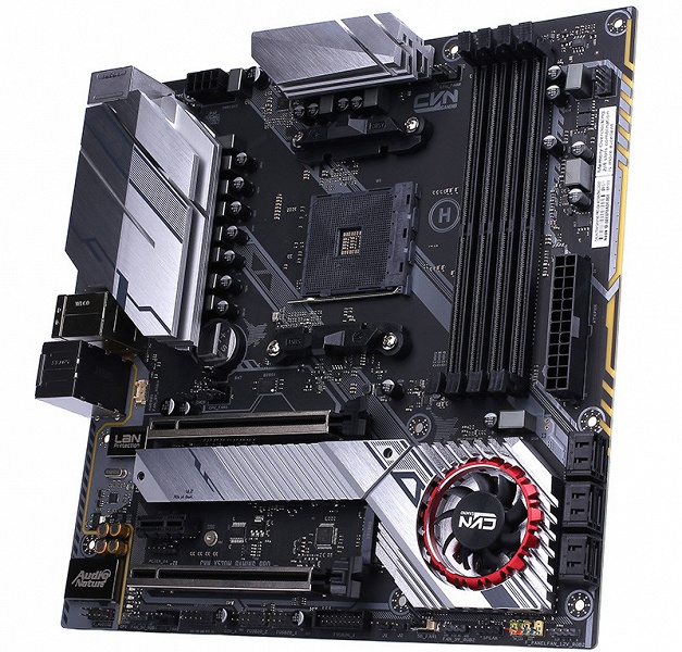 Плата Colorful CVN X570M Gaming Pro выполнена в типоразмере microATX