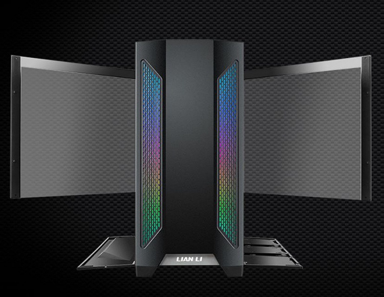 Боковые панели корпуса Lian Li Lancool II подвешены на петлях - 2 Боковые панели корпуса Lian Li Lancool II подвешены на петлях