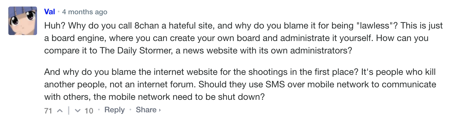 Как мы хостили скандальный имиджборд 8chan - 4