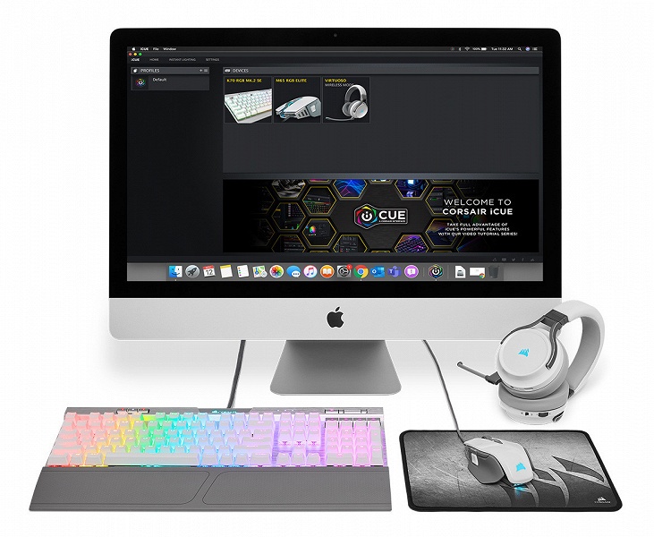 Программное обеспечение Corsair iCUE стало доступно пользователям macOS 