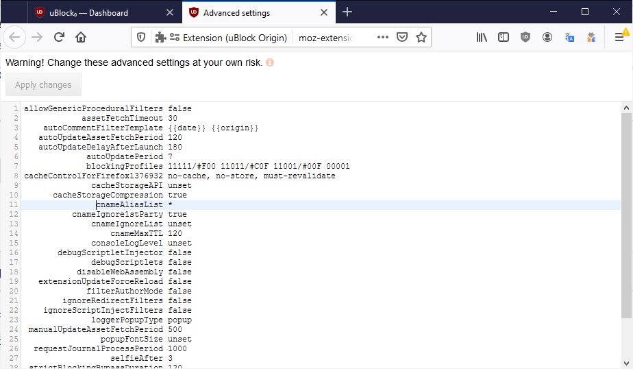 Новая uBlock Origin начала блокировать трекеры посещаемых сайтов - 3 image