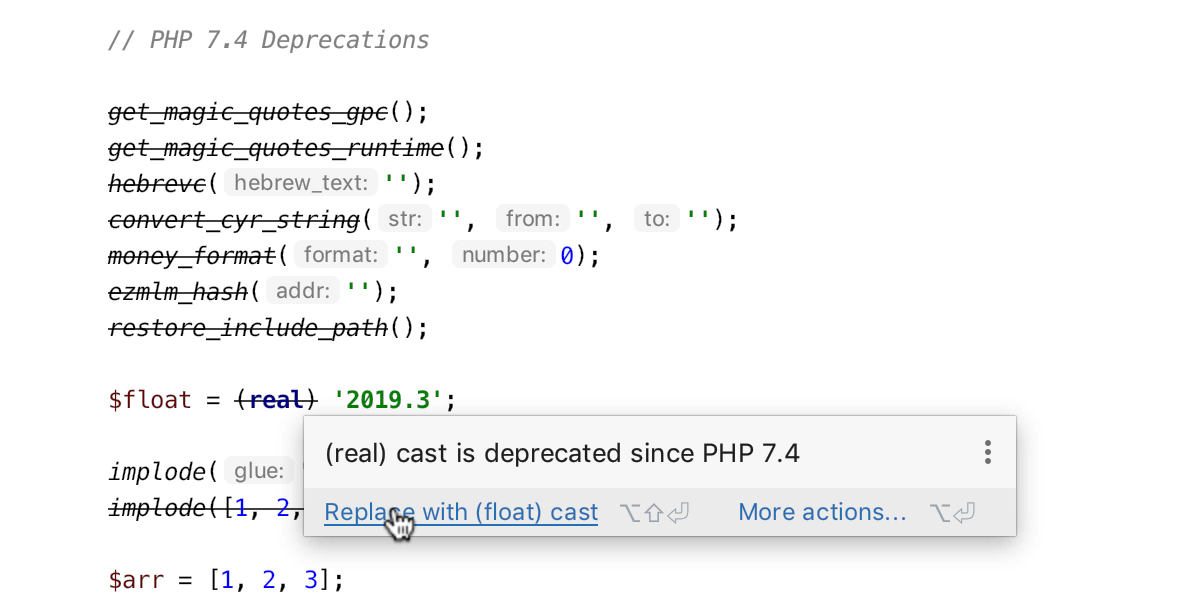 PhpStorm 2019.3: поддержка PHP 7.4, PSR-12, WSL, MongoDB и многое другое - 16