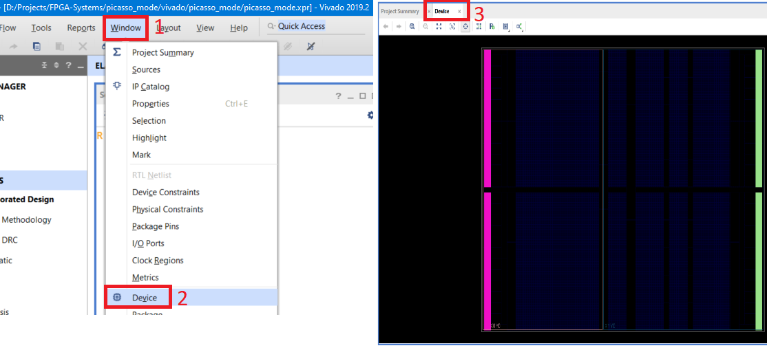 Vivado: Picasso mode - 37
