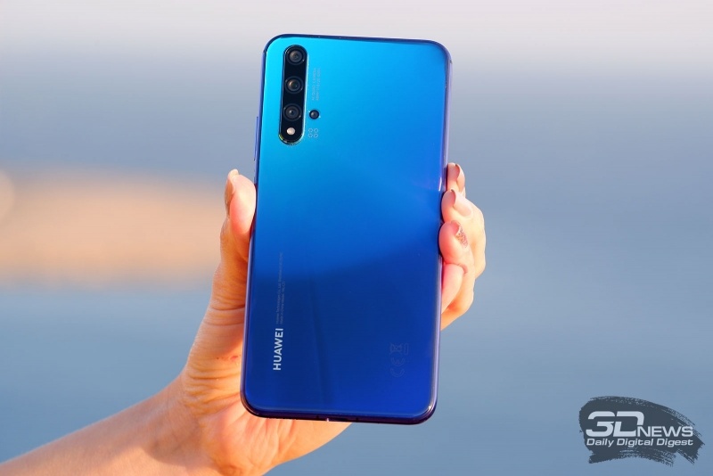 Новая статья: Обзор смартфона Huawei nova 5T: яркая звезда