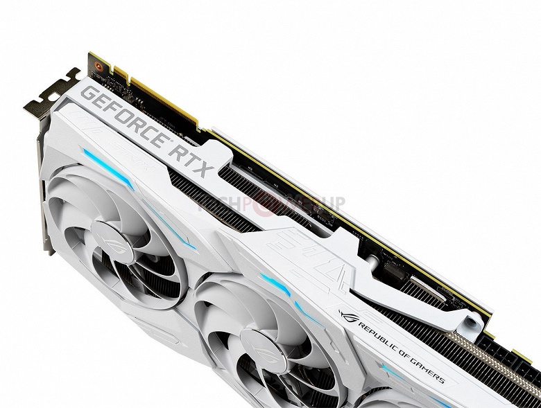 Представлена видеокарта Asus ROG Strix RTX 2080 Ti White Edition