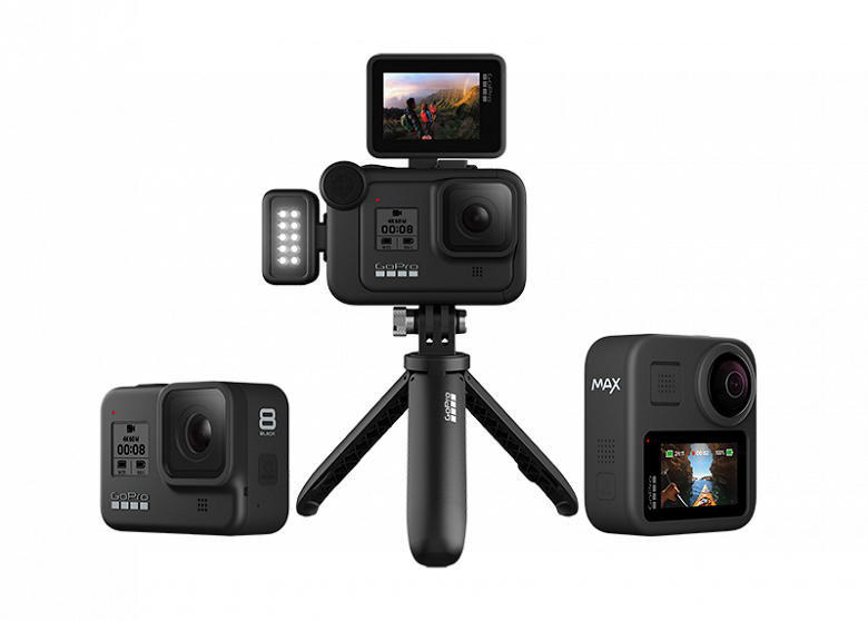 В России стартовали продажи камер GoPro Hero 8 и GoPro Max