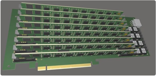 Чипы Intel Myriad X и их масштабируемость в инференсе нейронных сетей - 6 Myriad X Blade Board