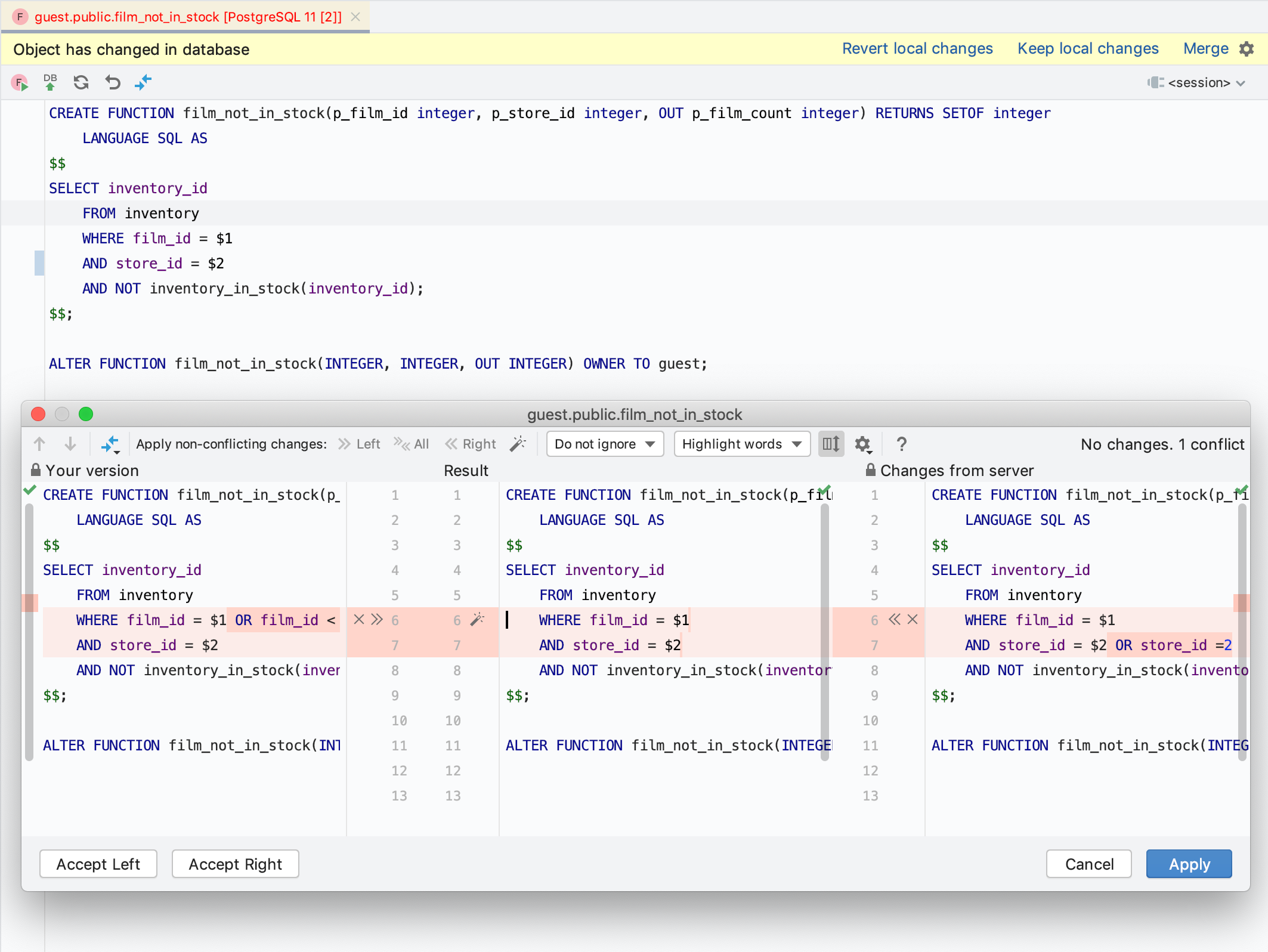 DataGrip 2019.3: MongoDB, дебаггер, модный прогресс-бар, много новых инспекций - 10