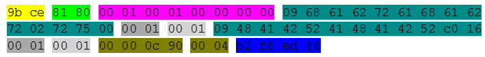 Структура DNS пакета - 3