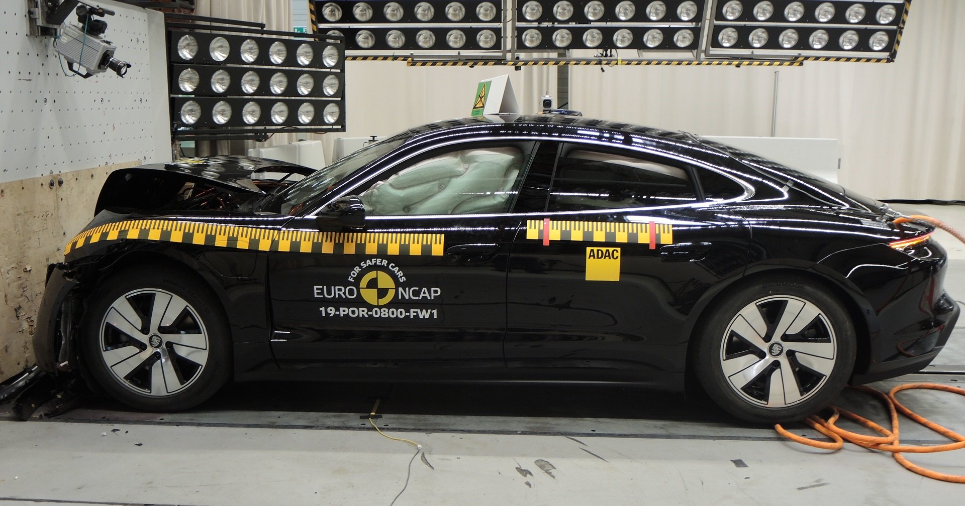 Euro NCAP разбил Porsche Taycan и Skoda Octavia