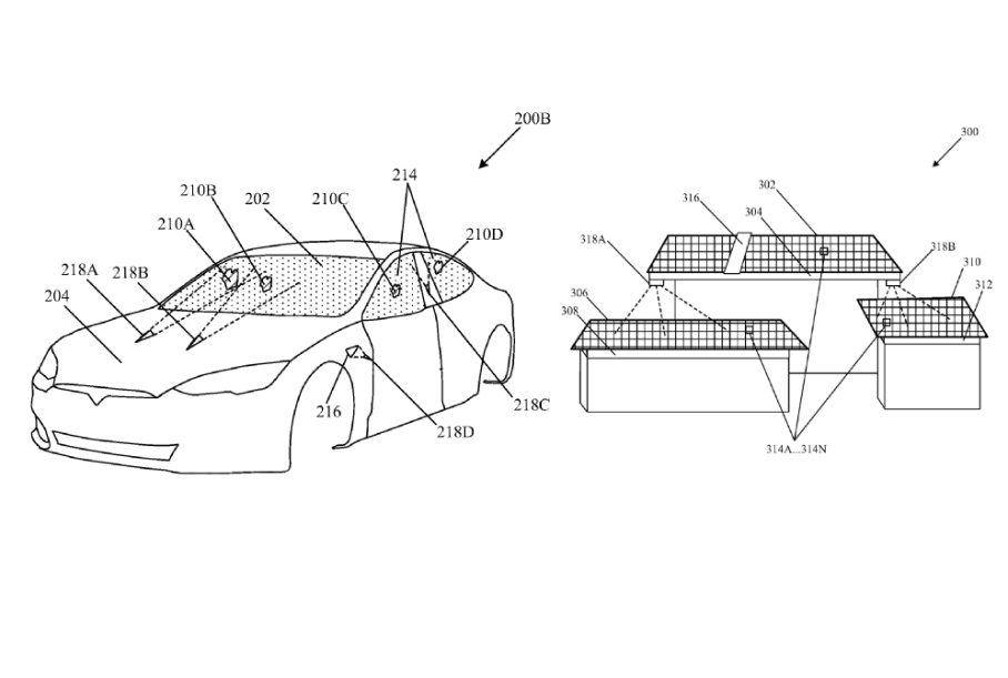 Tesla патентует лазерную очистку лобового стекла - 2