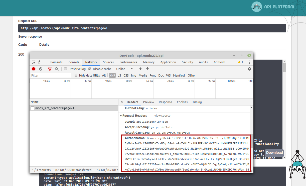 Как создать RESTful API на Symfony 5 + API Platform для проекта на MODX - 10