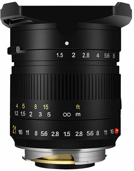 Начались продажи объективов TTArtisan 21mm F1.5 с креплением Leica M