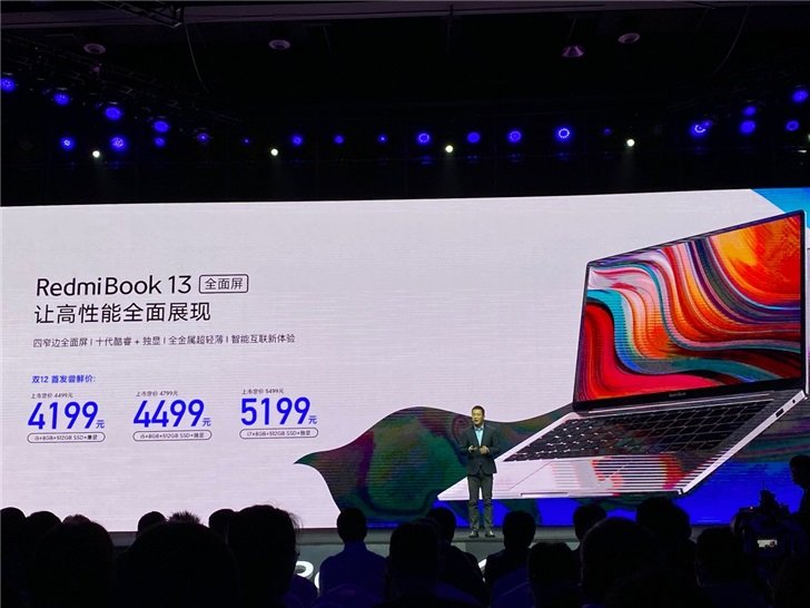 CPU Intel Core 10-го поколения, GeForce MX250 и 11 часов автономности за $600. Представлен RedmiBook 13 – самый компактный ноутбук бренда