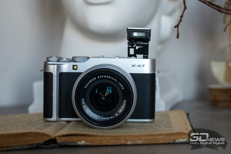 Новая статья: Обзор Fujifilm X-A7: беззеркальная камера для блогеров