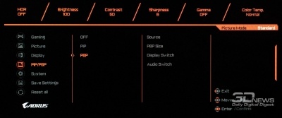 Новая статья: Обзор игрового WQHD-монитора Gigabyte AORUS FI27Q-P: второй заход