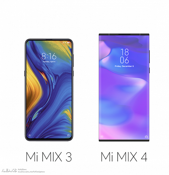 Xiaomi Mi Mix 4 очень похож на Mi Mix Alpha с одним «но»