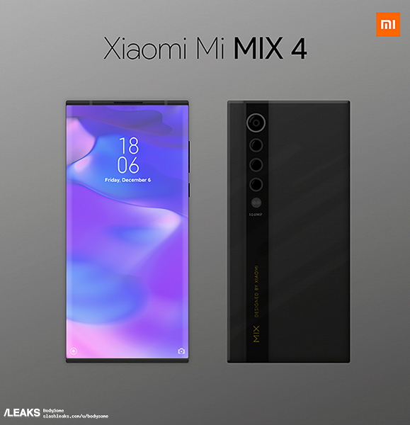 Xiaomi Mi Mix 4 очень похож на Mi Mix Alpha с одним &laquo;но&raquo;