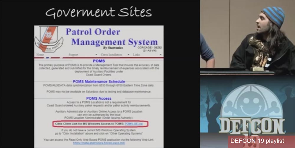 Конференция DEFCON 19. Начальство любит Excel, хакеры тоже - 5