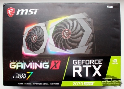 Новая статья: Обзор видеокарты MSI GeForce RTX 2070 SUPER Gaming X: минус 33 миллиметра и 110 граммов