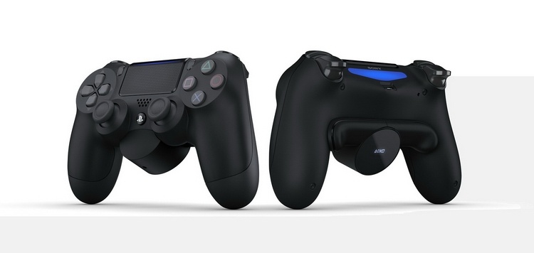 Sony выпустит насадку для DualShock 4 с дополнительными кнопками