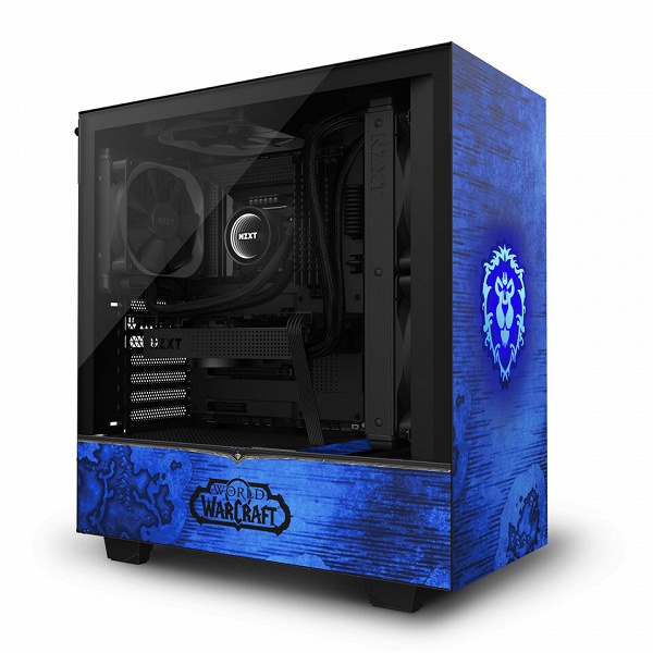 Корпуса NZXT H510 Alliance и H510 Horde адресованы поклонникам игры World of Warcraft