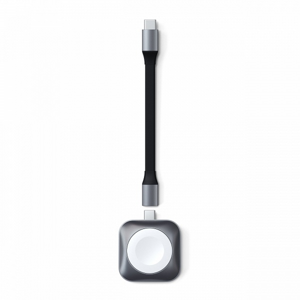 Устройство Satechi USB-C Magnetic Charging Dock позволяет заряжать часы Apple Watch от порта USB-C