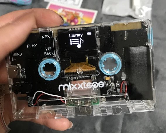Аудиокассету превратили в цифровой плеер