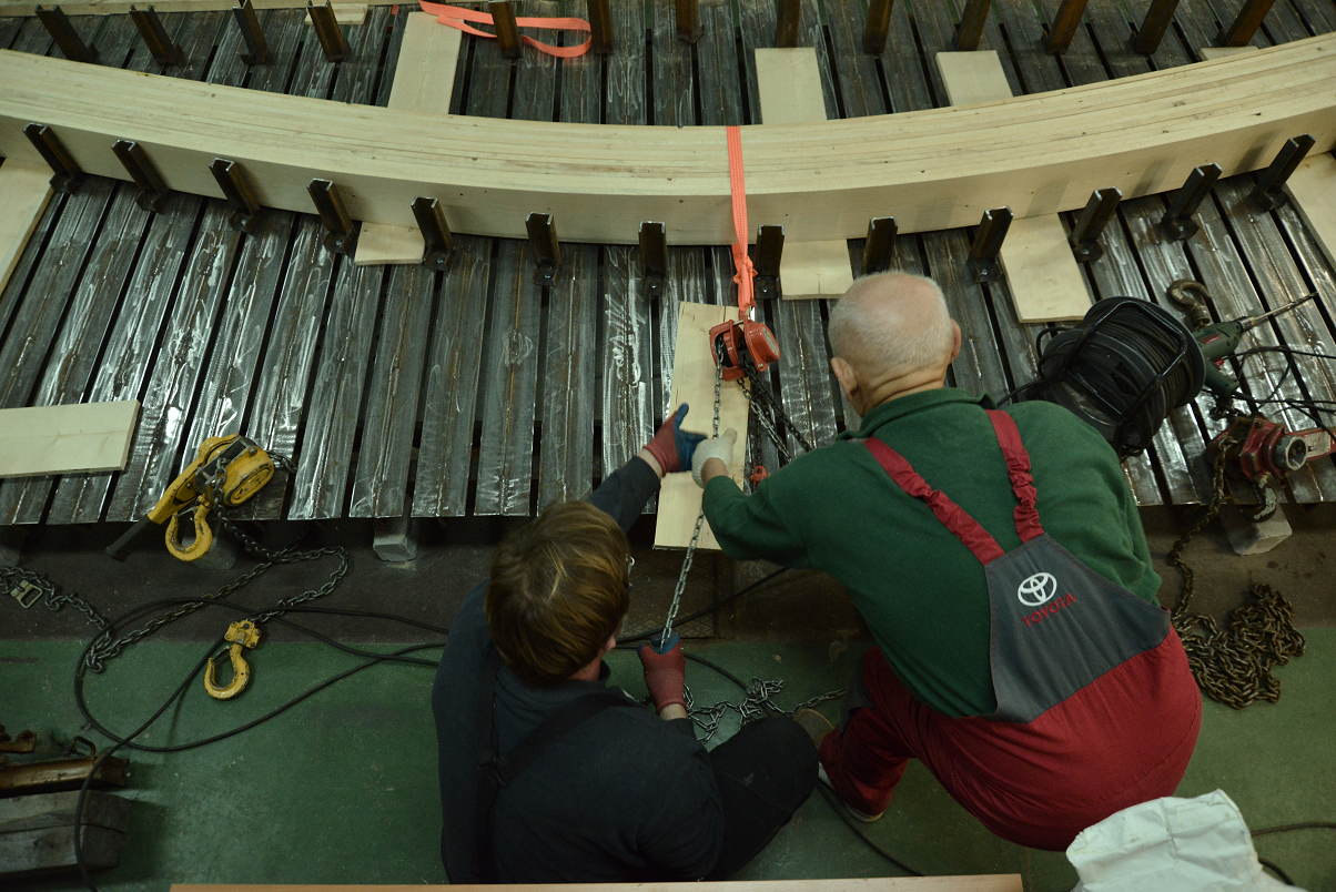 тестовый изгиб пакета