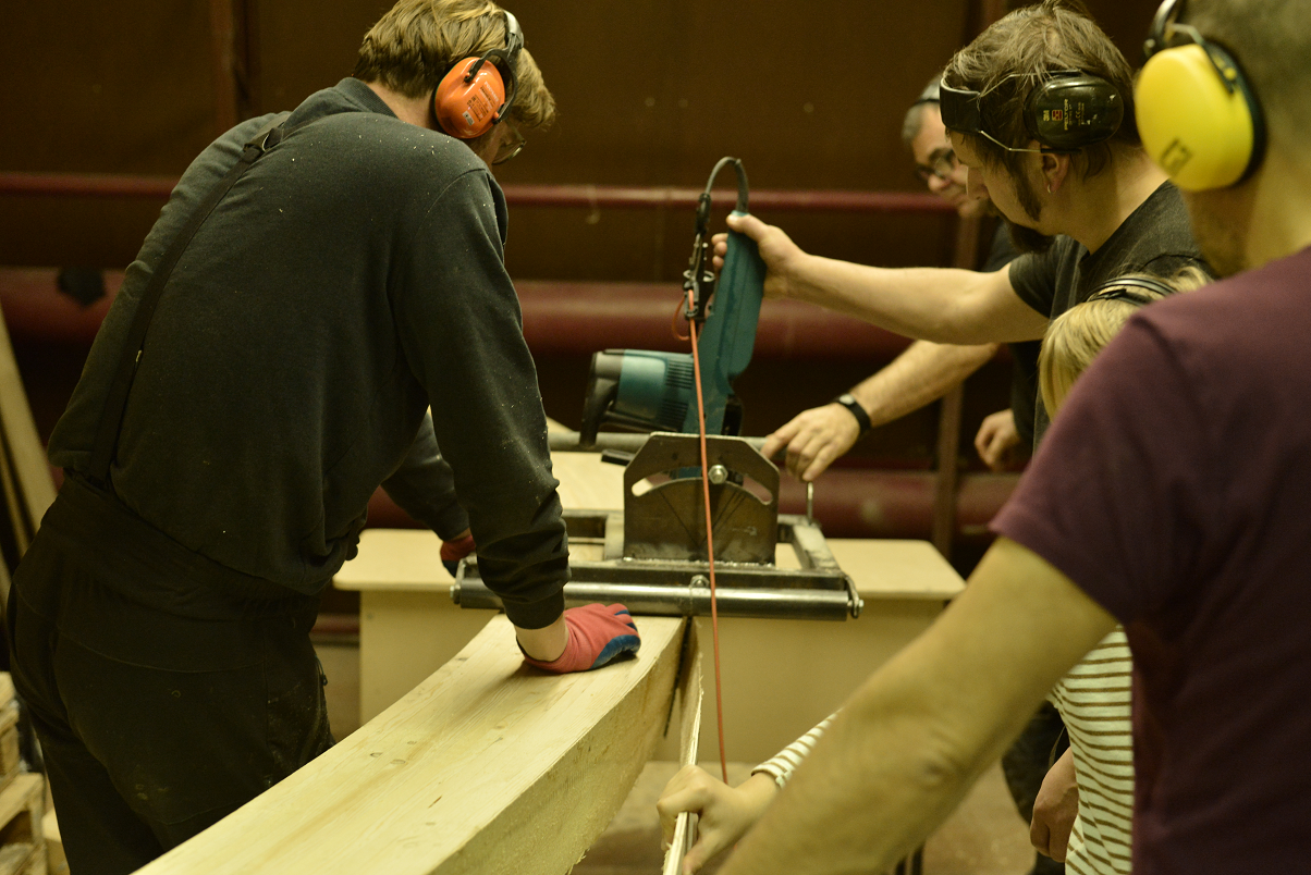 спиливаем малку