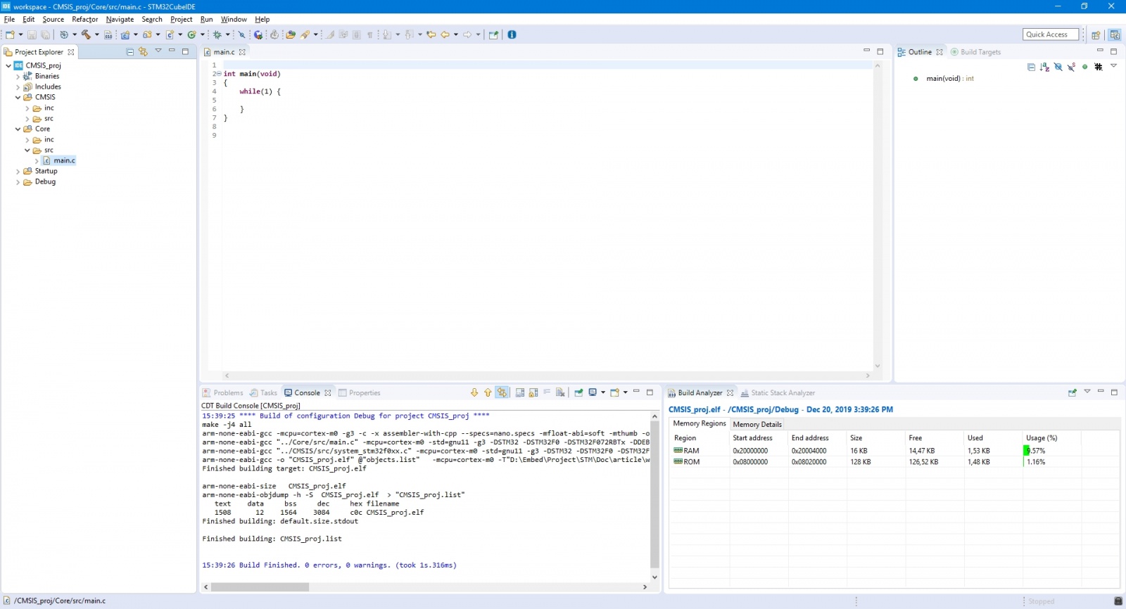 STM32 + CMSIS + STM32CubeIDE - 17