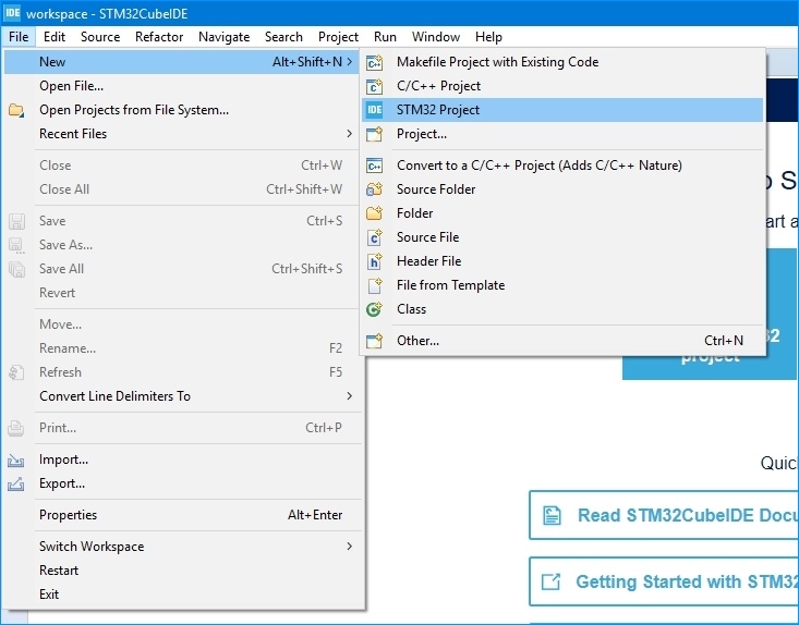 STM32 + CMSIS + STM32CubeIDE - 6