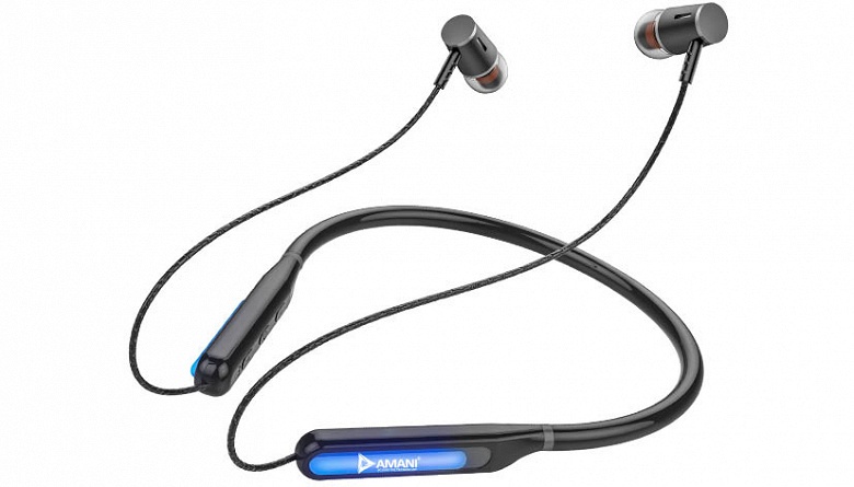 Беспроводные наушники-ожерелье Amani ASP-BT-5510 весят 15 г - 1 Беспроводные наушники-ожерелье Amani ASP-BT-5510 весят 15 г