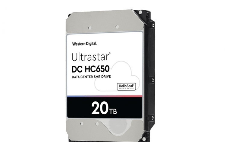 Western Digital начала ознакомительные поставки 20-Тбайт и 18-Тбайт жёстких дисков
