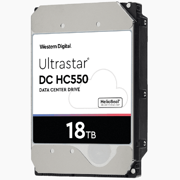 Начались поставки HDD Western Digital объемом 18 и 20 ТБ, в которых используется технология CMR и SMR соответственно 