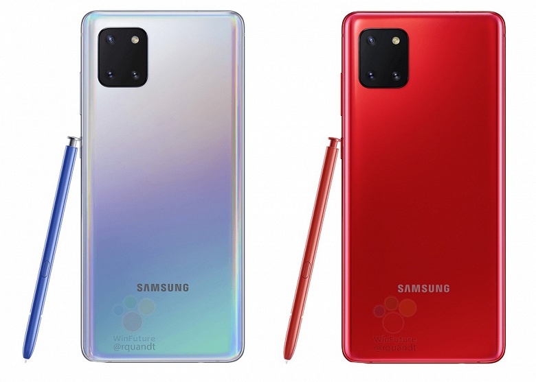 Не идеальный, но всё ещё интересный Samsung Galaxy Note10 Lite полностью рассекречен - 2 Не идеальный, но всё ещё интересный Samsung Galaxy Note10 Lite полностью рассекречен