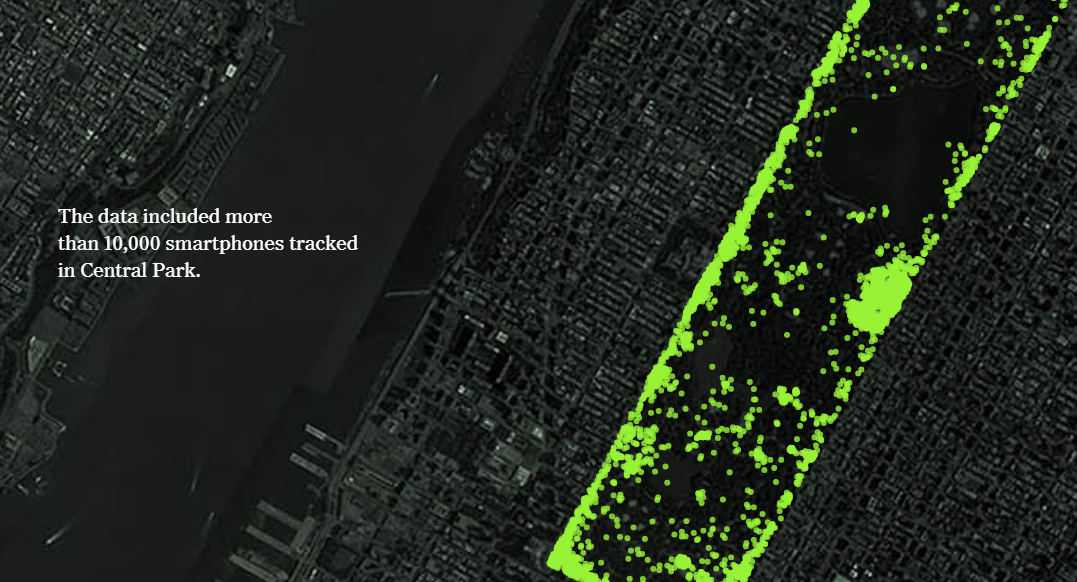 Журналисты NYT добыли файл с геолокациями 12 млн американцев. Он позволяет идентифицировать личность по перемещениям - 2 image