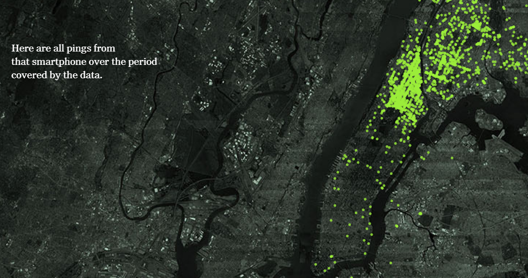 Журналисты NYT добыли файл с геолокациями 12 млн американцев. Он позволяет идентифицировать личность по перемещениям - 4 image