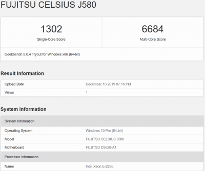 Новая статья: Обзор рабочей станции Fujitsu CELSIUS J580: тишина и компактность