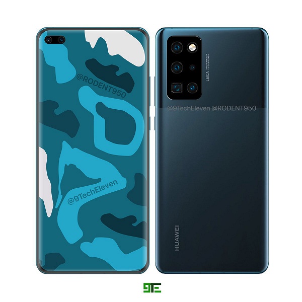 Huawei P40 и Huawei P40 Pro на первых качественных изображениях