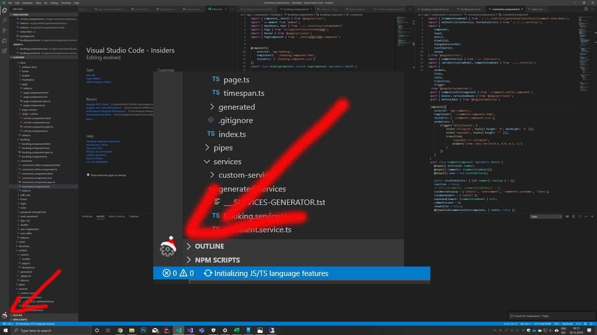 Microsoft рассорила и помирила пользователей из-за шапки Санта-Клауса на иконке в редакторе Visual Studio Code - 1
