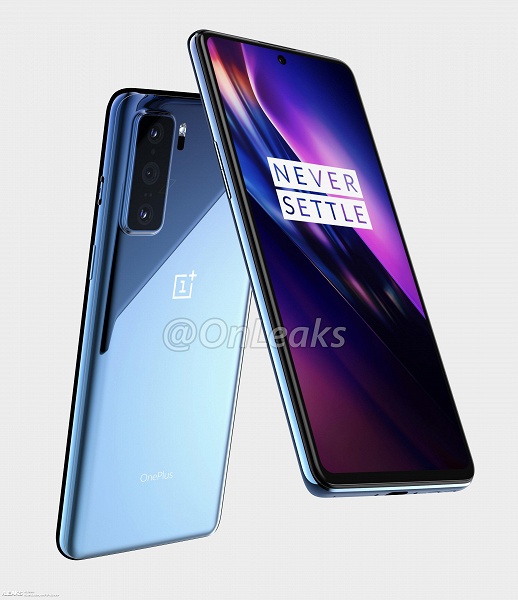 Тройная камера и врезанная фронталка. OnePlus 8 Lite на новом рендере - 1 Тройная камера и врезанная фронталка. OnePlus 8 Lite на новом рендере