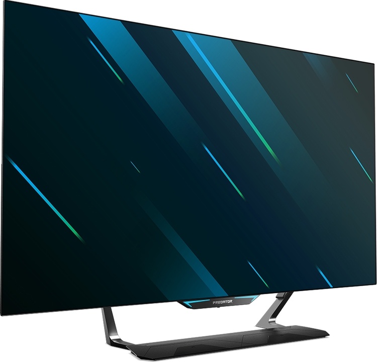 CES 2020: гигантский монитор Acer Predator CG552K снабжён 4K-экраном OLED