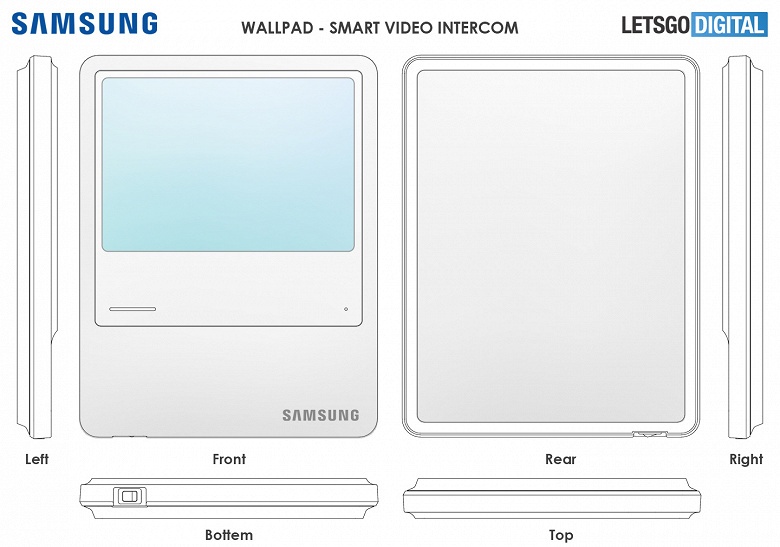 Samsung создала новый умный видеодомофон с большим дисплеем