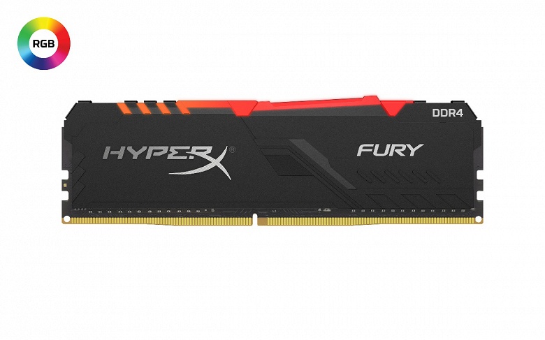 На CES 2020 представлены модули памяти HyperX Fury DDR4 DIMM и Impact DDR4 SODIMM - 2 На CES 2020 представлены модули памяти HyperX Fury DDR4 DIMM и Impact DDR4 SODIMM