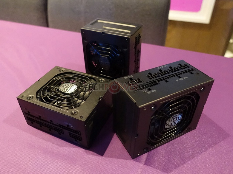 Компания Cooler Master показала на CES 2020 блоки питания типоразмера SFX мощностью до 850 Вт