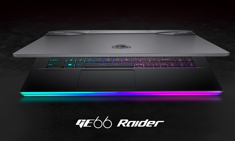 Ноутбук MSI GE66 Raider оснащен экраном с частотой обновления 300 Гц